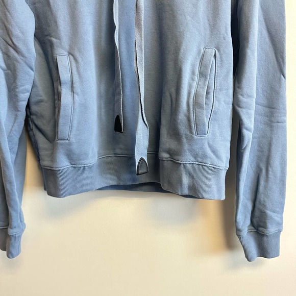 Coach New York Cotton Hoodie Blue Varsity Cursive C Size Large **See Description - Picture 4 of 13